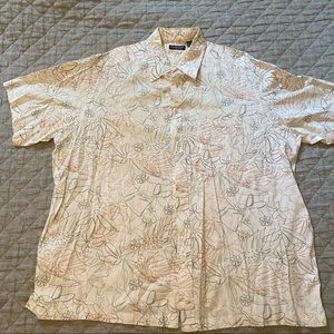 Roundtree & Yorke Hawaiian Style Shirt. Sz 3XLT